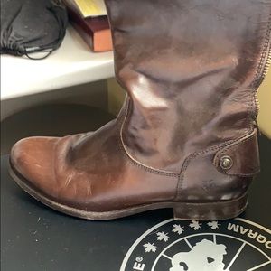 Brown Frye boots